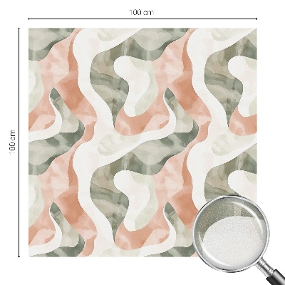 Folie für Fenster blickdicht Bunte Wellen