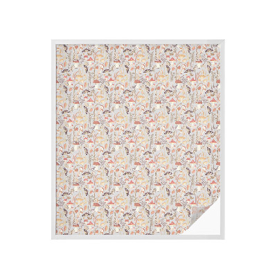 Sichtschutz Klebefolie Buntglasoptik Waldmuster