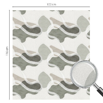 Folie für Fenster blickdicht Organisches Muster