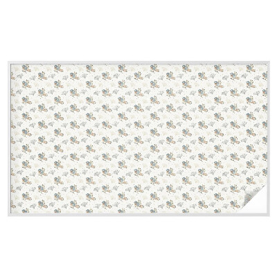 Sichtschutz Klebefolie Buntglasoptik Vogelmuster