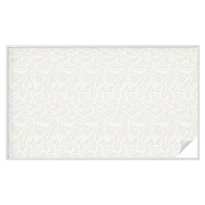 Sichtschutzfolie Fenster Buntglasoptik Laubige Eleganz