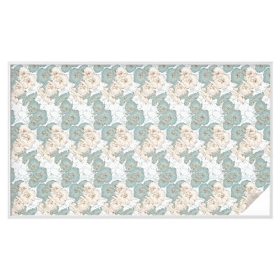 Klebefolie Fenster Sichtschutz Zarte Blüten