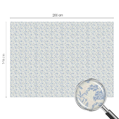 Sichtschutzfolie Fenster Buntglasoptik Blumenmuster