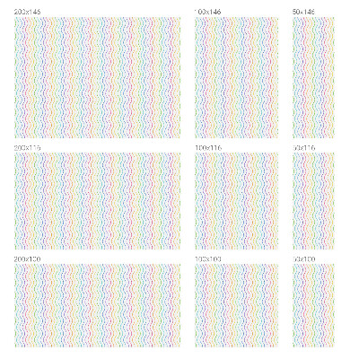 Folie für Fenster blickdicht Regenbogenlinien