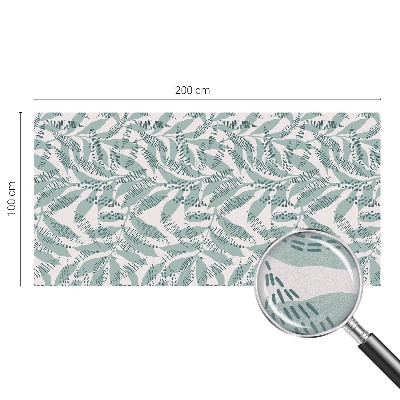 Klebefolie Fenster Sichtschutz Grüne Blätter