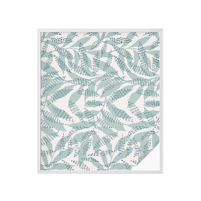 Klebefolie Fenster Sichtschutz Grüne Blätter