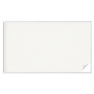 Sichtschutz Klebefolie Buntglasoptik Zartes Weiß