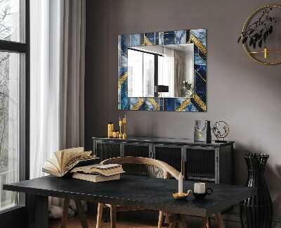 Spiegel mit motivdruck Abstraktes geometrisches Mosaik