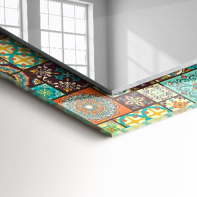 Dekorative spiegel Farbige Mosaikfliese