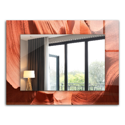 Dekorativer spiegel Wüsten-Canyon-Felsen