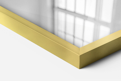 Spiegel mit Rahmen in Gold dekoratives Element