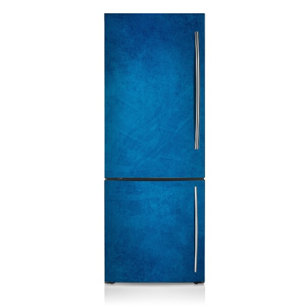 Magnetischer kühlschrank-aufkleber Blauer hintergrund