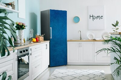 Magnetischer kühlschrank-aufkleber Blauer hintergrund