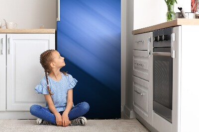 Magnetischer kühlschrank-aufkleber Blaue abstraktion