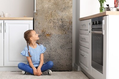 Magnetischer kühlschrank-aufkleber Schmutziger beton