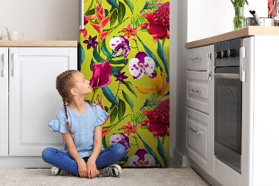 Kühlschrank magnet folie Gestrichener garten