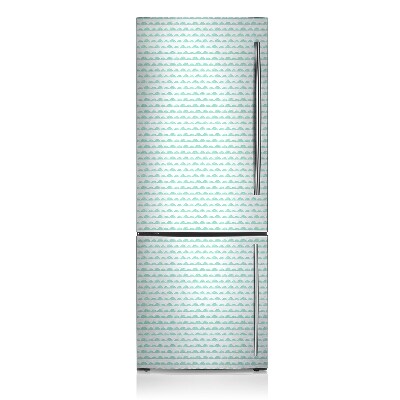 Magnetischer kühlschrank-aufkleber Grüner hügel