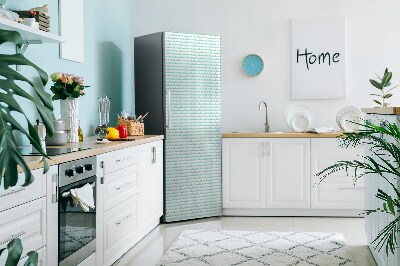 Magnetischer kühlschrank-aufkleber Grüner hügel