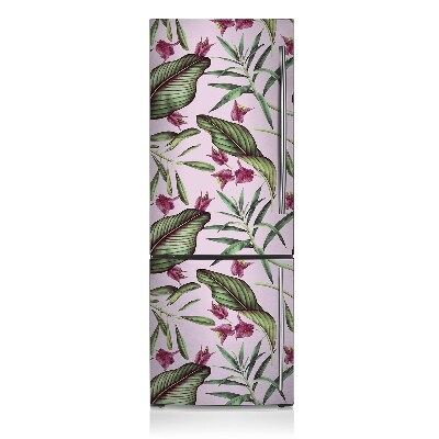 Kühlschrank magnet folie Pinke blumen