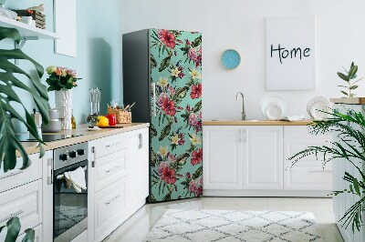 Kühlschrank magnet folie Blätter und blüten