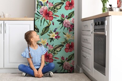 Kühlschrank magnet folie Blätter und blüten