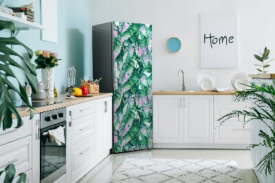 Kühlschrank magnet folie Pastellblätter