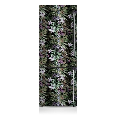 Kühlschrank magnet folie Palmenblumen