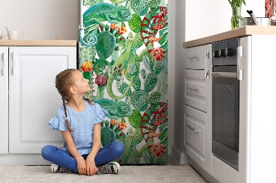 Kühlschrank magnet folie Chamäleons