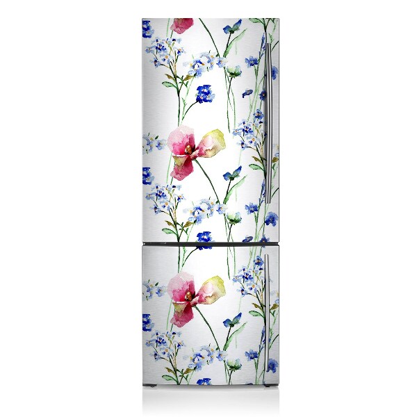 Kühlschrank matte Bemalten blumen