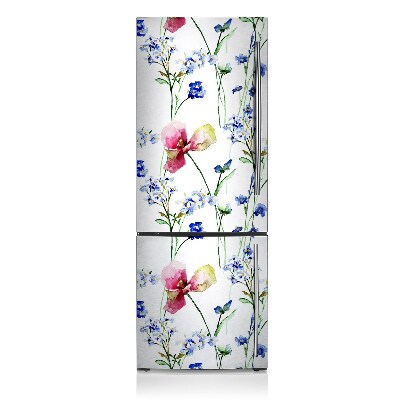 Kühlschrank matte Bemalten blumen