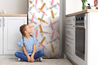 Kühlschrank matte Bleistiftmuster
