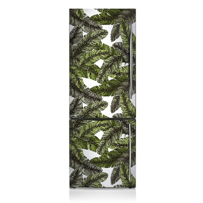 Kühlschrank magnet folie Dschungelblätter