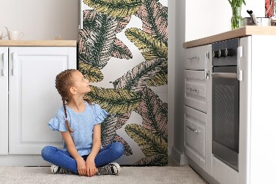 Kühlschrank magnet folie Bananenblätter