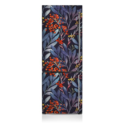 Kühlschrank magnet folie Grafische blüten