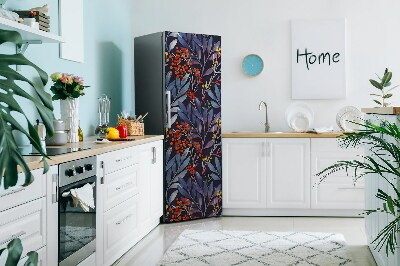 Kühlschrank magnet folie Grafische blüten