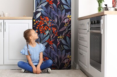 Kühlschrank magnet folie Grafische blüten