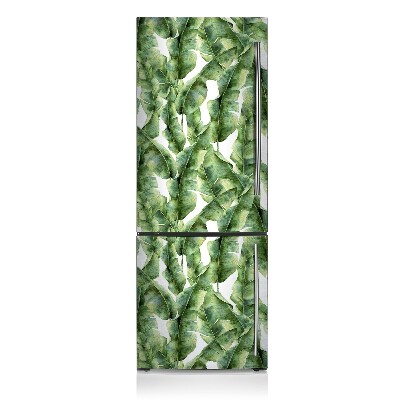 Magnetischer kühlschrank-aufkleber Exotische blätter
