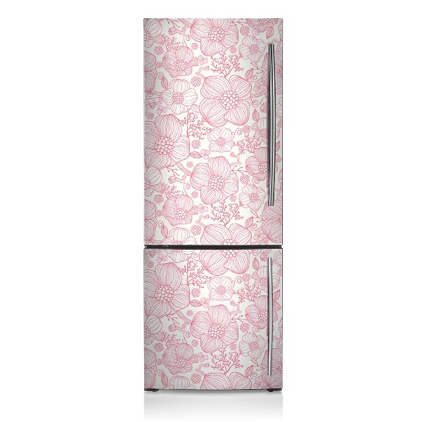 Kühlschrank magnet folie Blume tränen linie