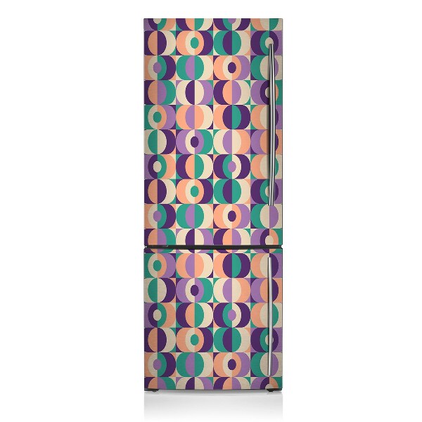 Kühlschrank magnet folie Quadrate und räder