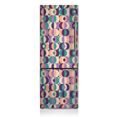 Kühlschrank magnet folie Quadrate und räder