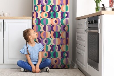 Kühlschrank magnet folie Quadrate und räder