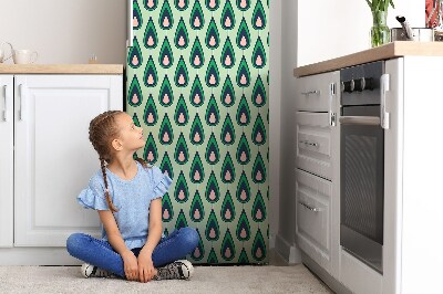 Kühlschrank magnet folie Grüne tränen
