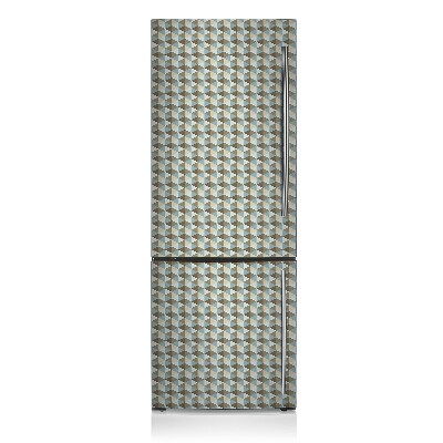Kühlschrank magnet folie Retro-illusion