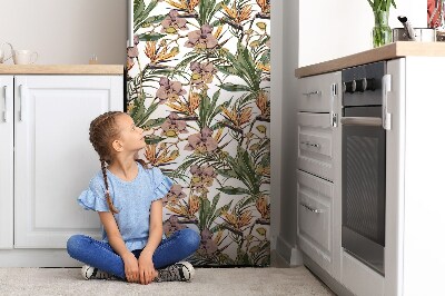 Kühlschrank matte Botanische blätter