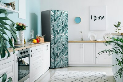 Kühlschrank aufkleber Bananenblätter
