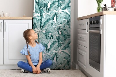 Kühlschrank aufkleber Bananenblätter