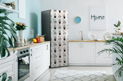 Kühlschrank magnet folie Kaktusrohre