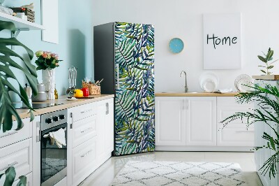 Kühlschrank magnet folie Exotische blätter
