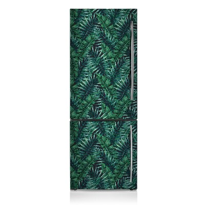 Kühlschrank magnet folie Tropenblätter