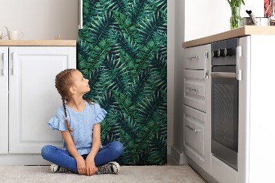 Kühlschrank magnet folie Tropenblätter